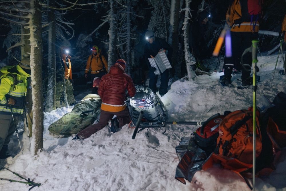 Photo of Killington Search & Rescue training mission