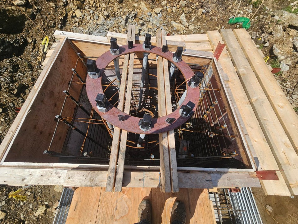 Tower footings